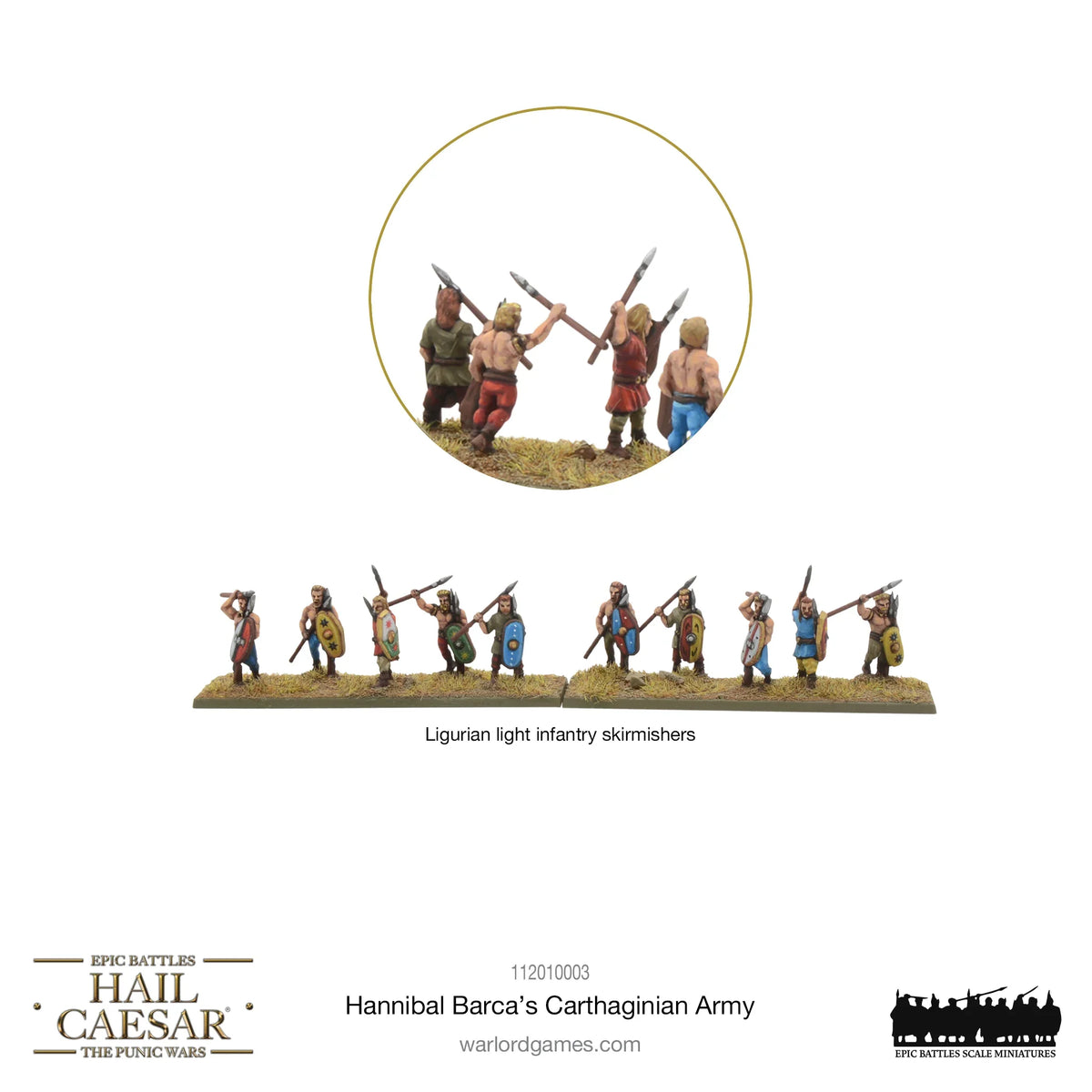 Epic Battles: Hail Caesar - Hannibal Barca's Carthaginian Army Starter Army