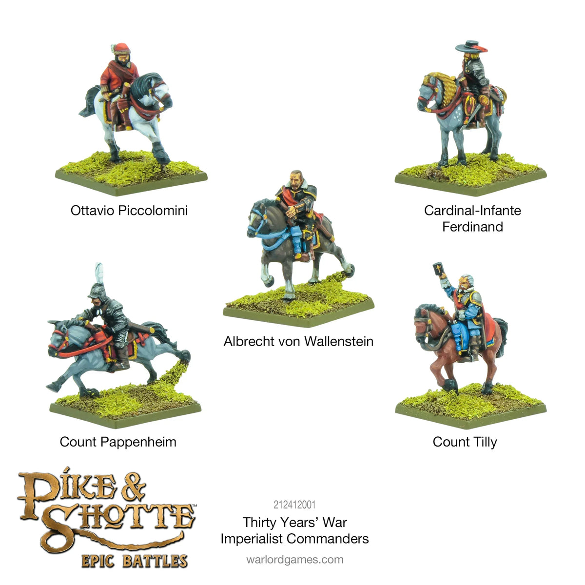 Epic Battles: Pike & Shotte - Thirty Years War Imperialist Commanders