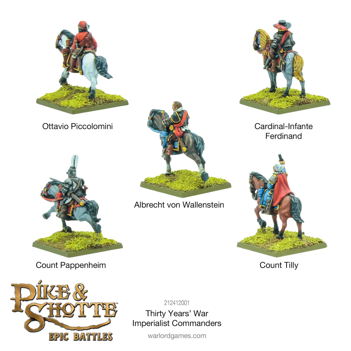Epic Battles: Pike & Shotte - Thirty Years War Imperialist Commanders