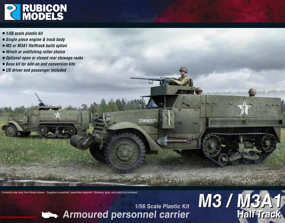 Rubicon Miniatures - M3 / M3A1 Half Track