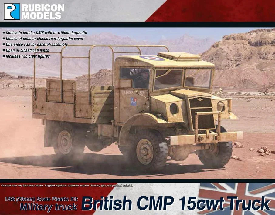Rubicon Miniatures - British CMP 15cwt Truck
