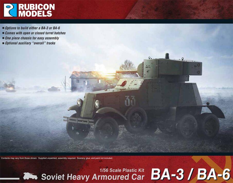 Rubicon Miniatures - BA-3 / BA-6