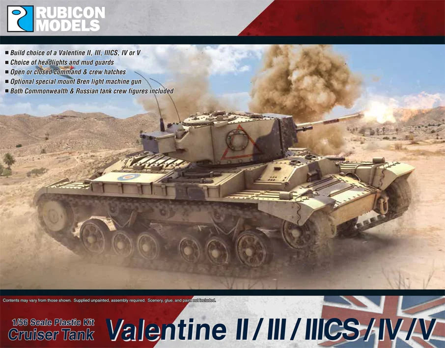 Rubicon Miniatures - Valentine II / III / IIICS / IV / V