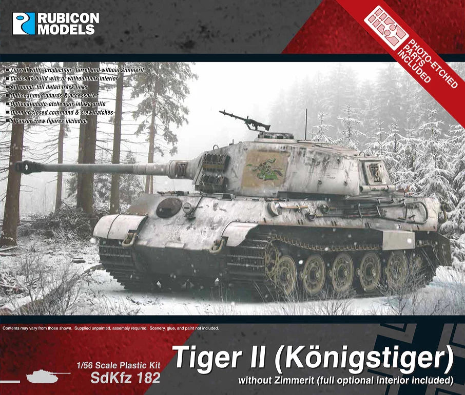 Rubicon Miniatures - Tiger II (Konigstiger) without Zimmerit
