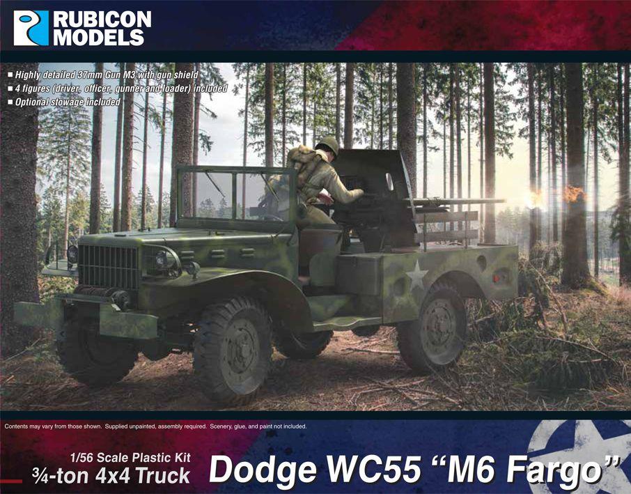 Rubicon Miniatures - Dodge WC55 M6 Fargo