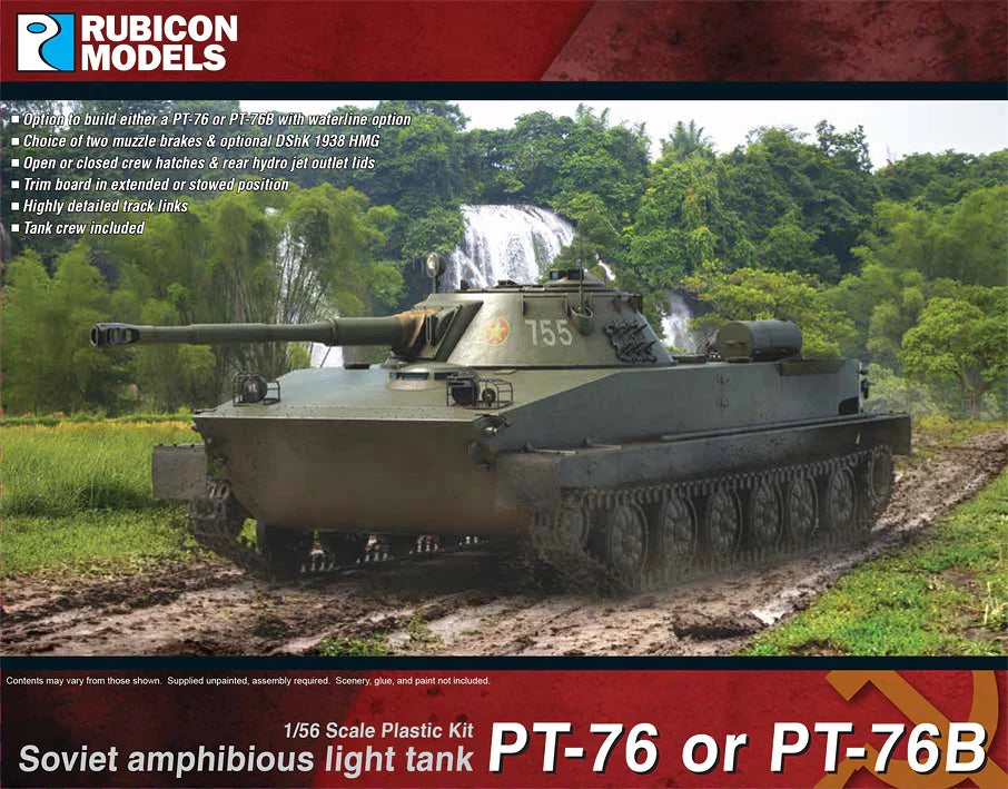 Rubicon Miniatures - PT-76 or PT-76B