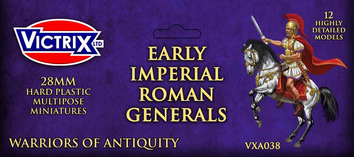 Victrix Miniatures - Early Imperial Roman Mounted Generals