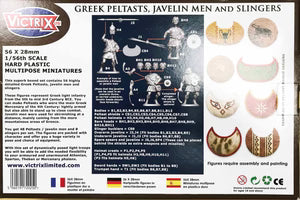 Victrix Miniatures - Greek Peltasts and Slingers