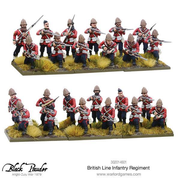 Anglo-Zulu War - British Line Infantry Regiment
