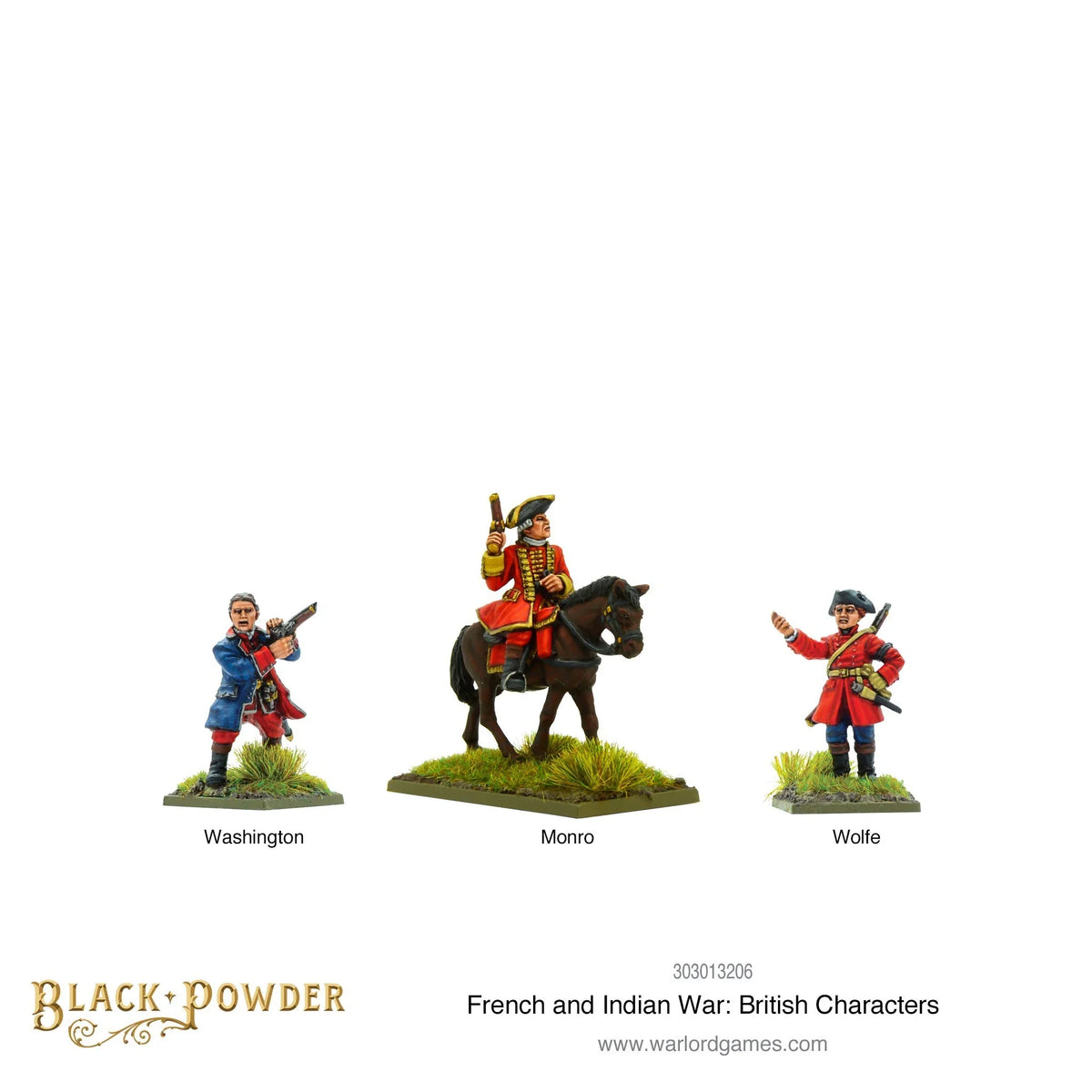 Black Powder - French Indian War: British Characters