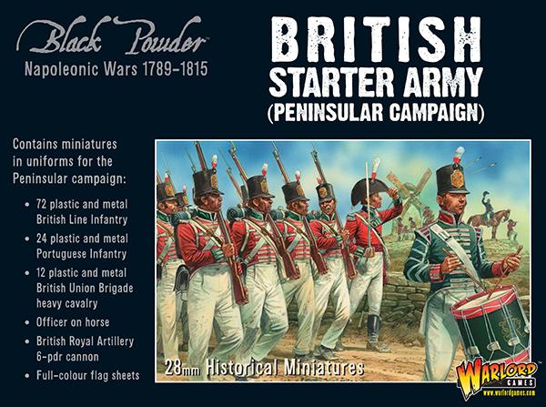 Black Powder - Napoleonic Wars: British Starter Army (Peninsular Campaign)
