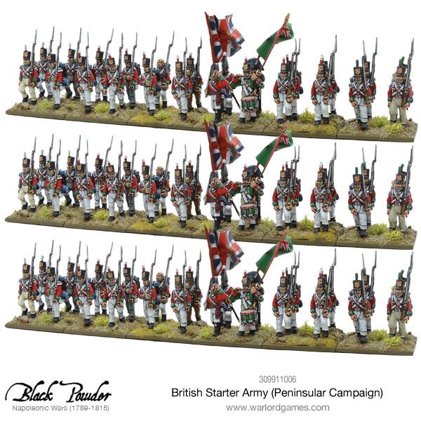 Black Powder - Napoleonic Wars: British Starter Army (Peninsular Campaign)