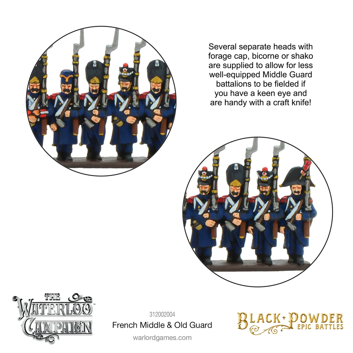 Epic Battles: Waterloo - French Middle & Old Guard