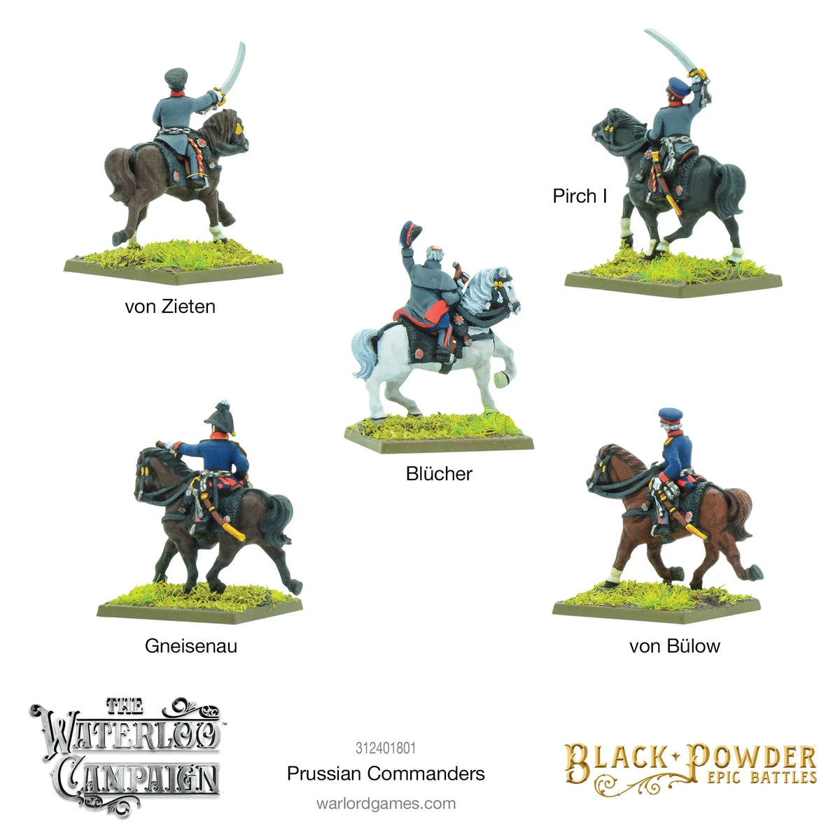Epic Battles: Waterloo - Prussian Commanders