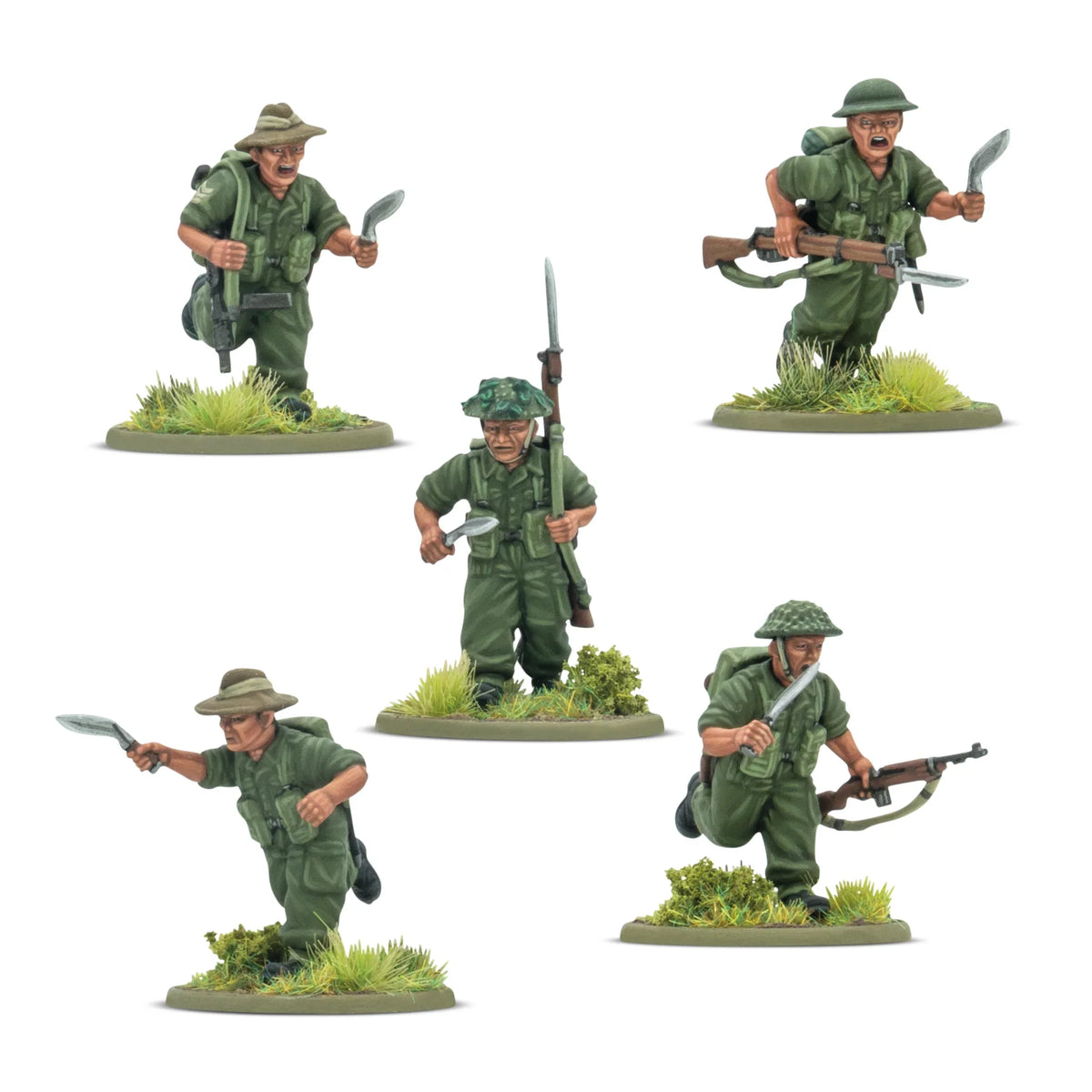 Bolt Action - Gurkha Infantry Platoon