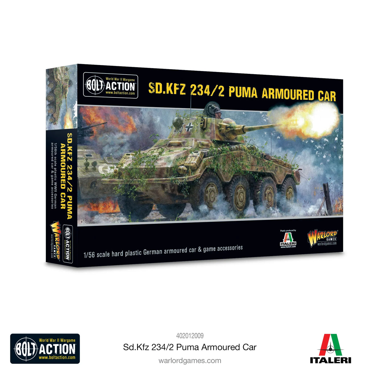 Bolt Action - Sd.Kfz 234/2 Puma Armoured Car