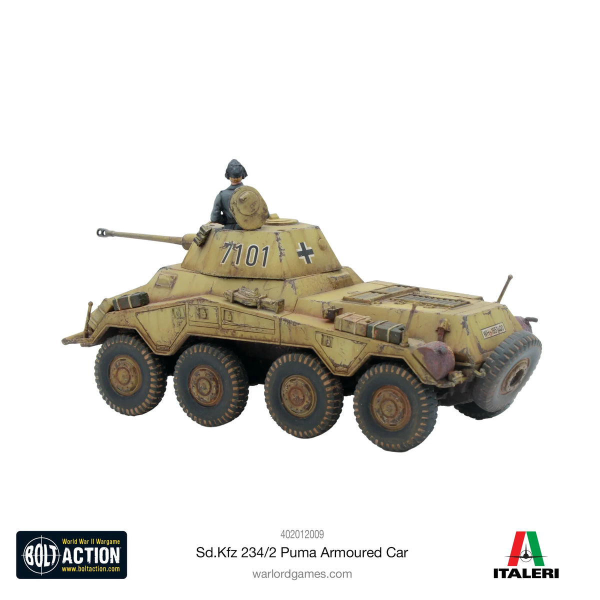 Bolt Action - Sd.Kfz 234/2 Puma Armoured Car
