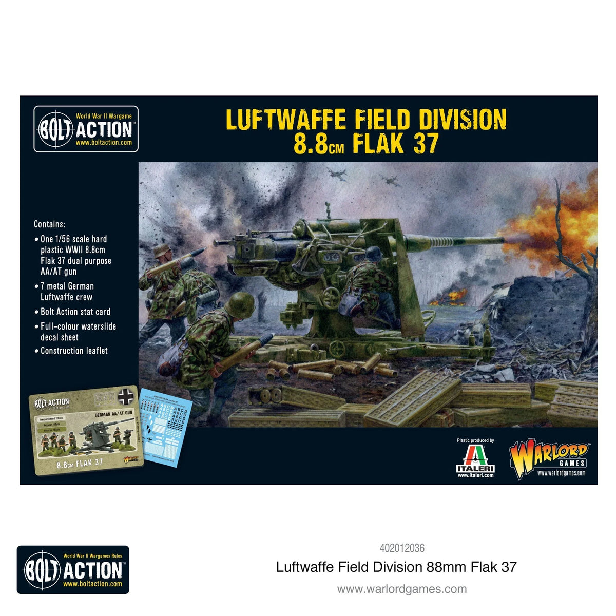 Bolt Action - Luftwaffe Field Division 8.8cm Flak 37