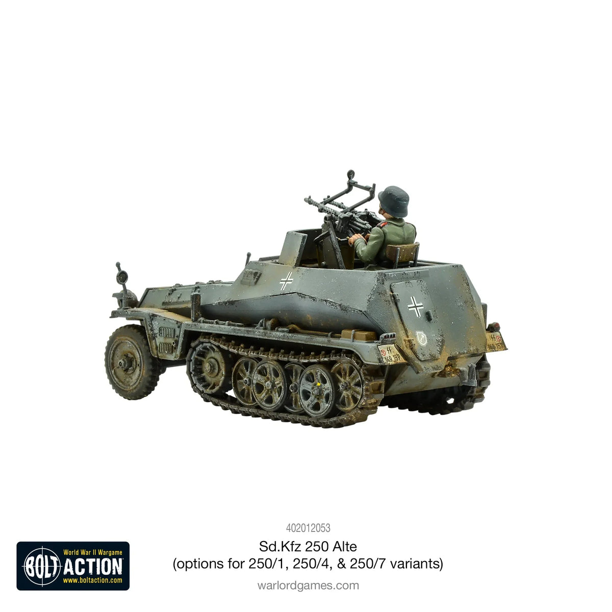 Bolt Action - Sd.Kfz 250 (Alte) Half-Track (Options For 250/1, 250/4 or 250/7 Variants)
