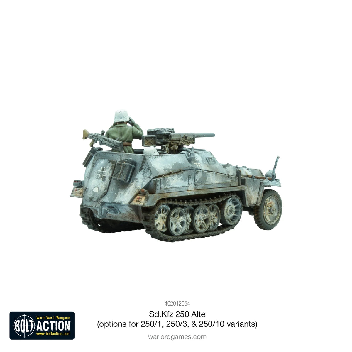 Bolt Action - Sd.Kfz 250 (Alte) Half-Track (Options For 250/1, 250/3 or 250/10 Variants)