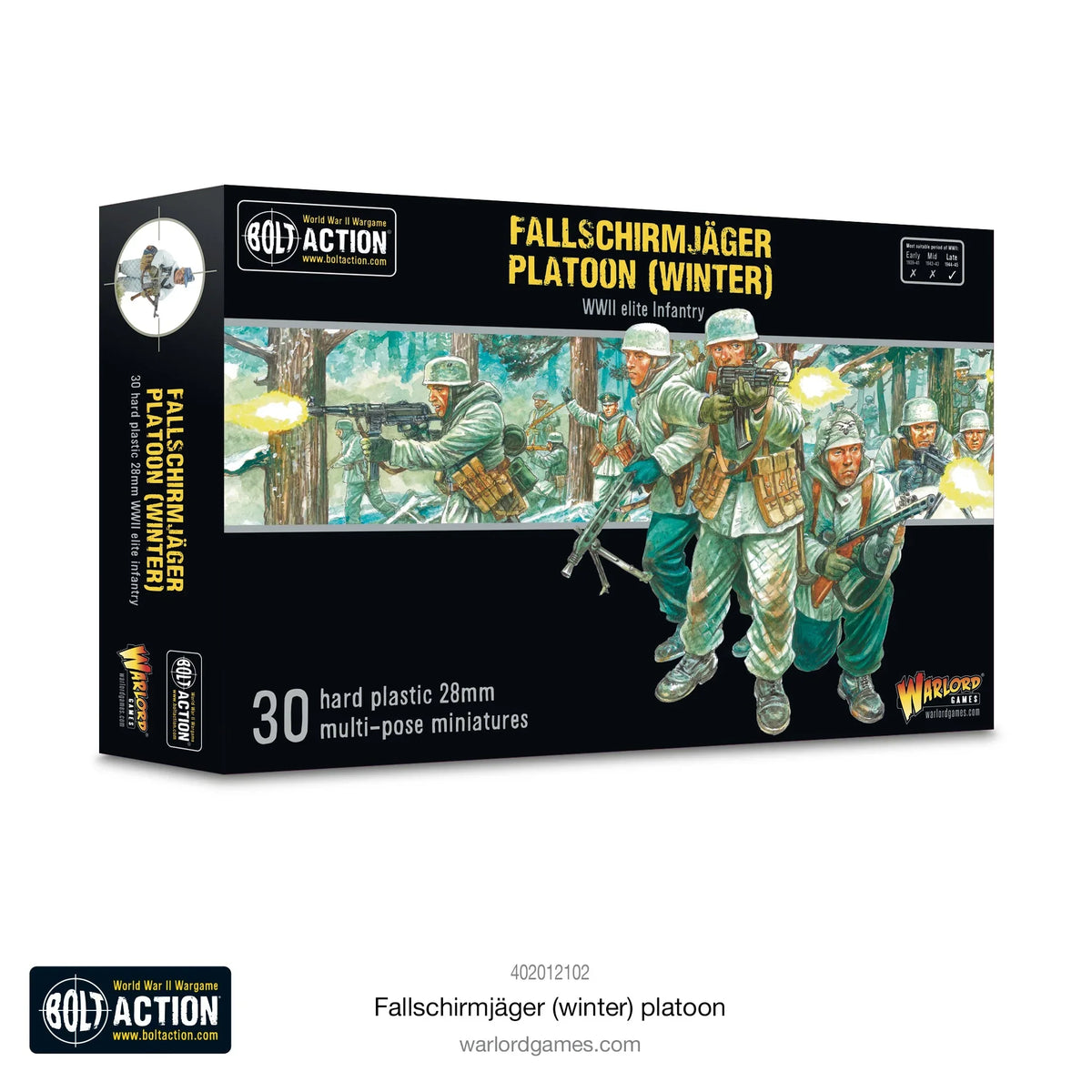 Bolt Action - Fallschirmjager (Winter) Platoon