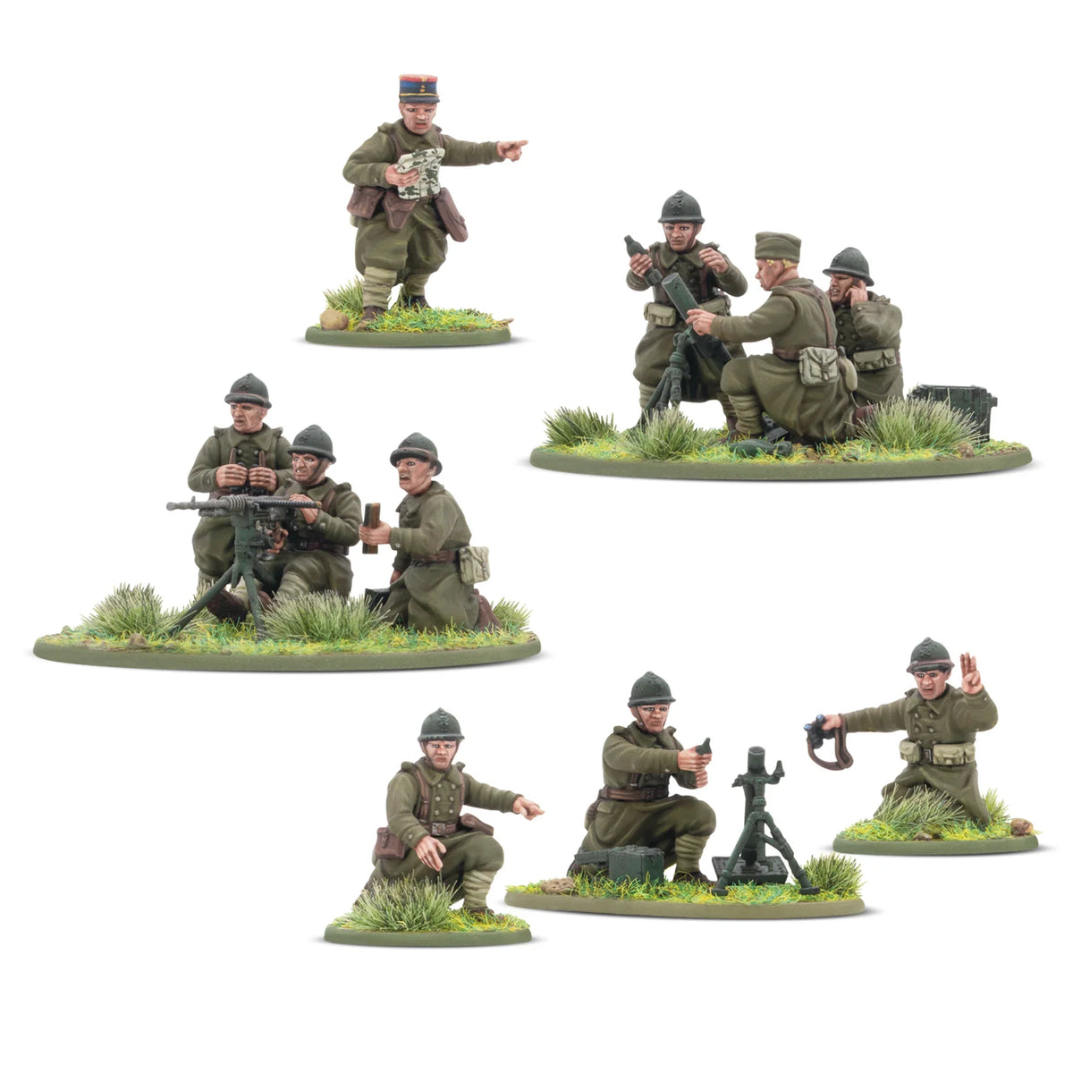Bolt Action - French Army Heavy Weapons Platoon PRE ORDER