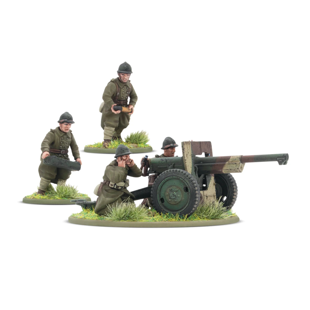 Bolt Action - French Army 75mm Light Artillery PRE ORDER