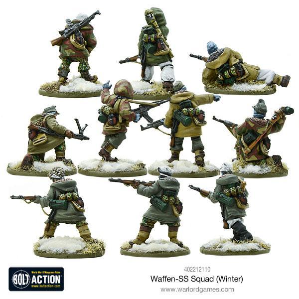 Bolt Action - Waffen-SS Squad (Winter)