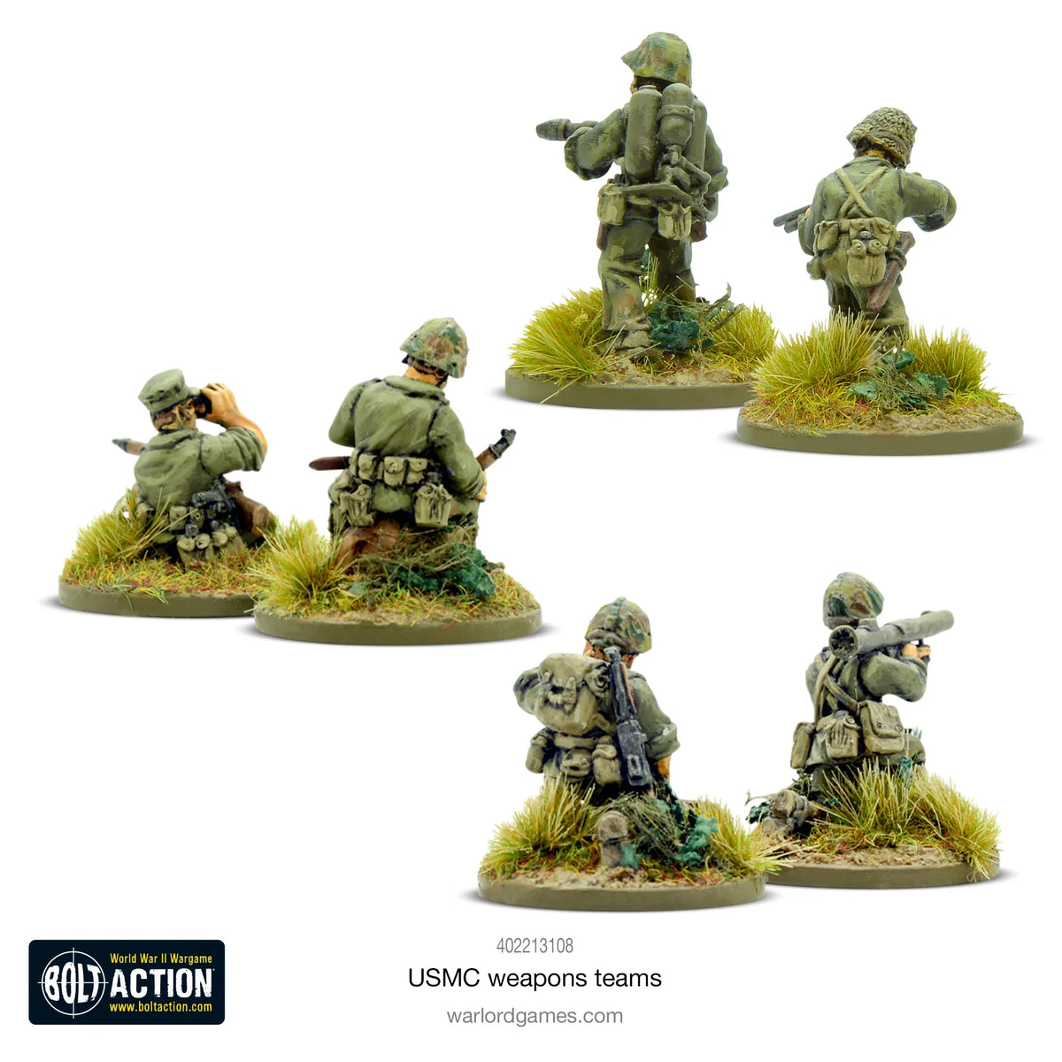 Bolt Action - US Marines Weapons Teams