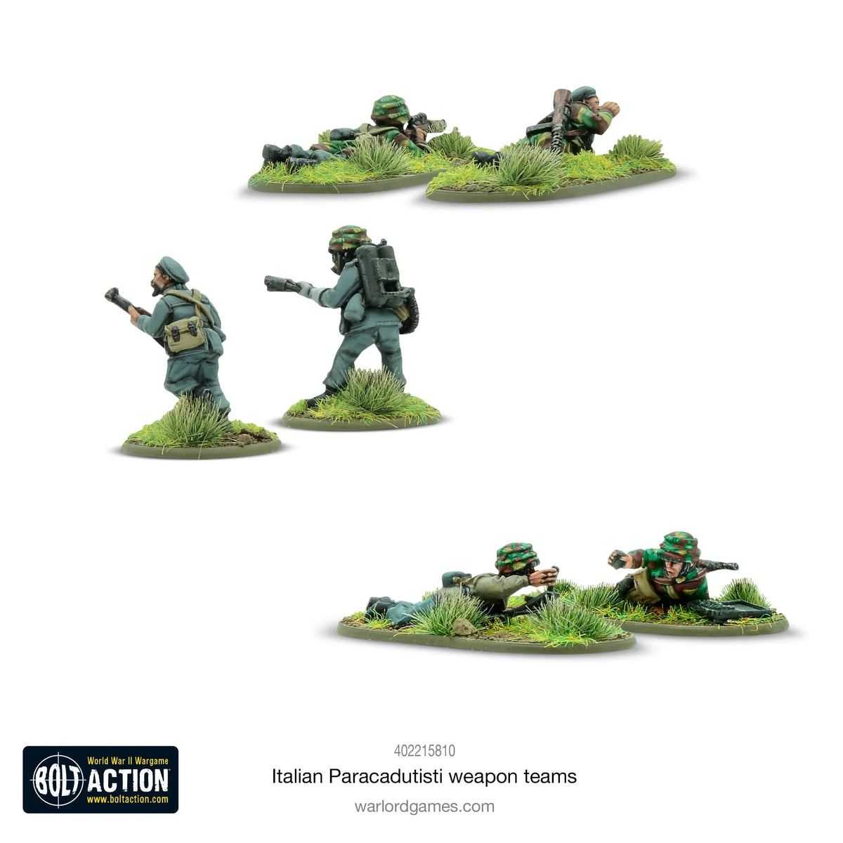 Bolt Action - Italian Paracadutisti Weapons Teams