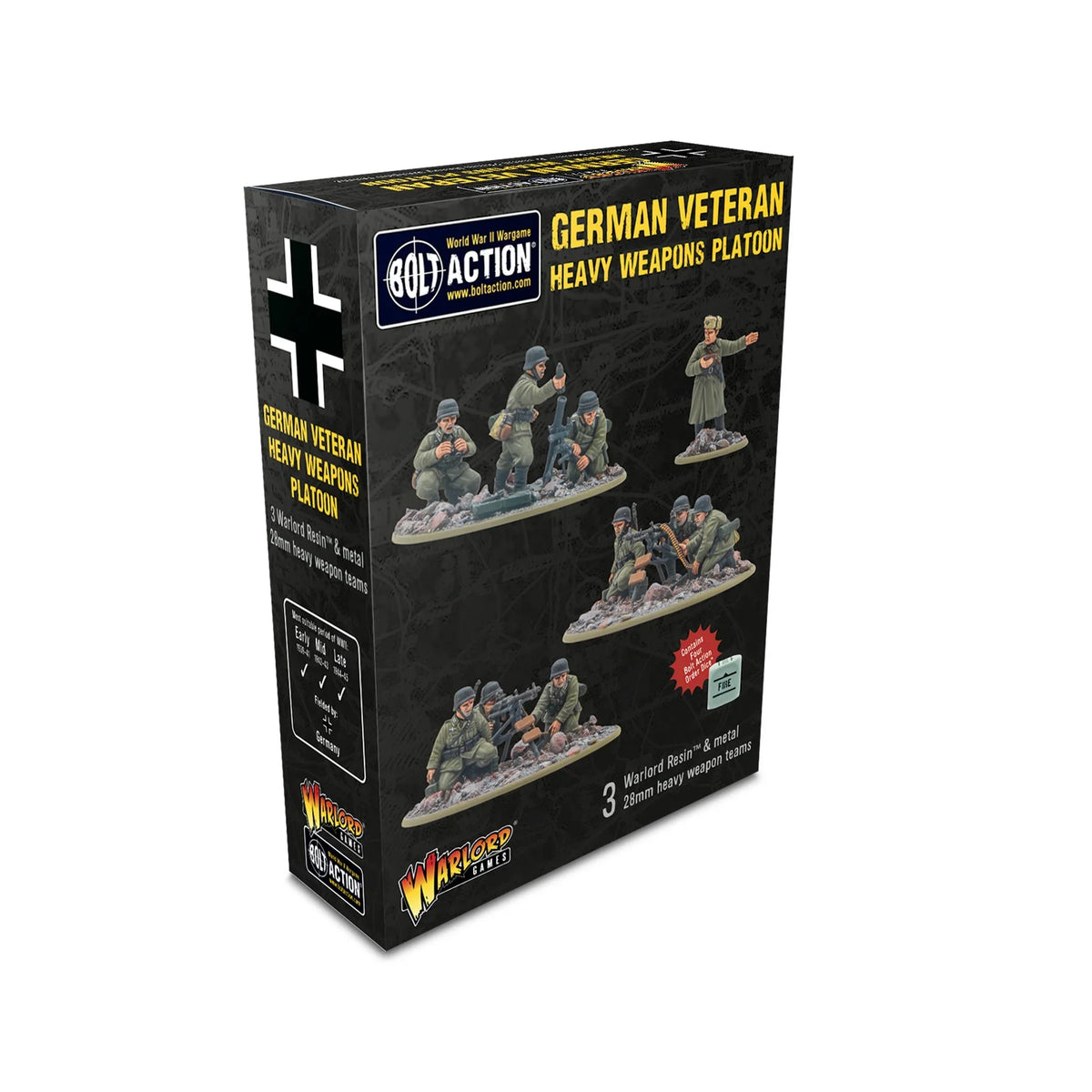 Bolt Action - German Veteran Heavy Weapons Platoon
