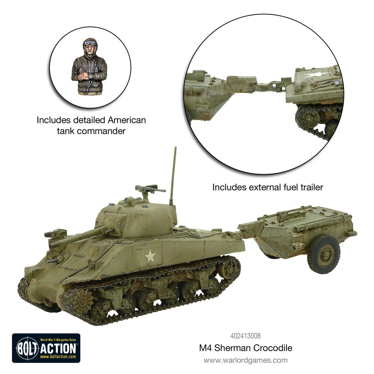 Bolt Action - M4 Sherman Crocodile
