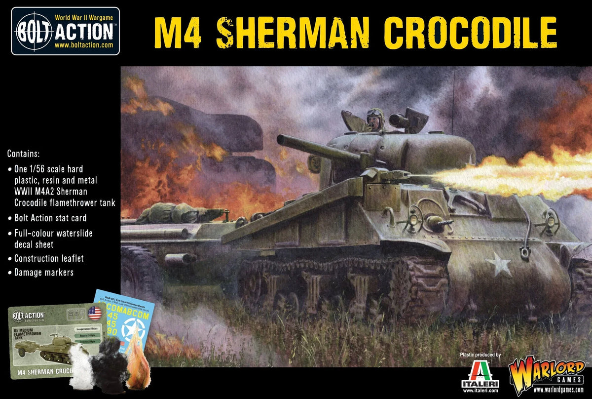 Bolt Action - M4 Sherman Crocodile