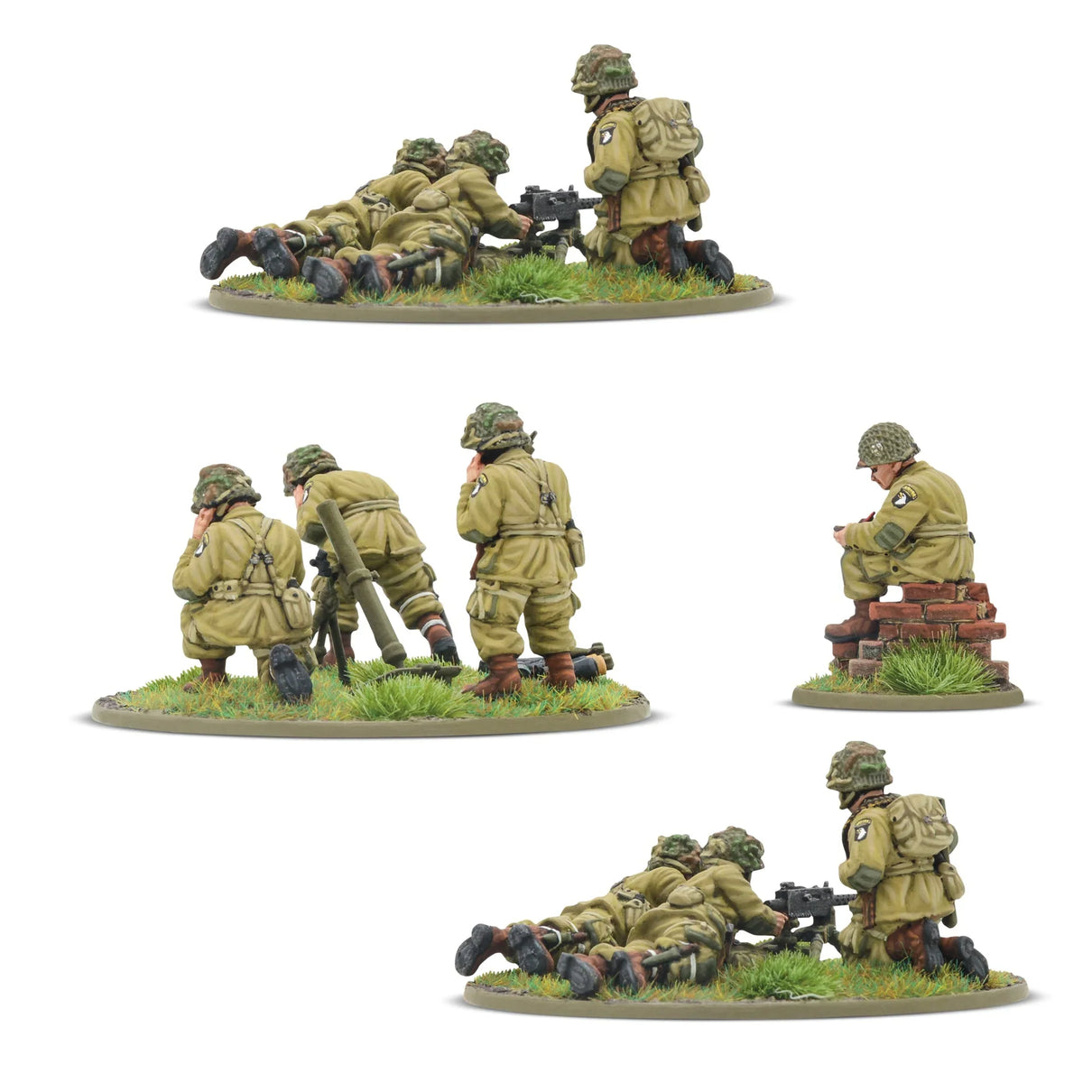 Bolt Action - US Airborne (D-Day) Heavy Weapons Platoon