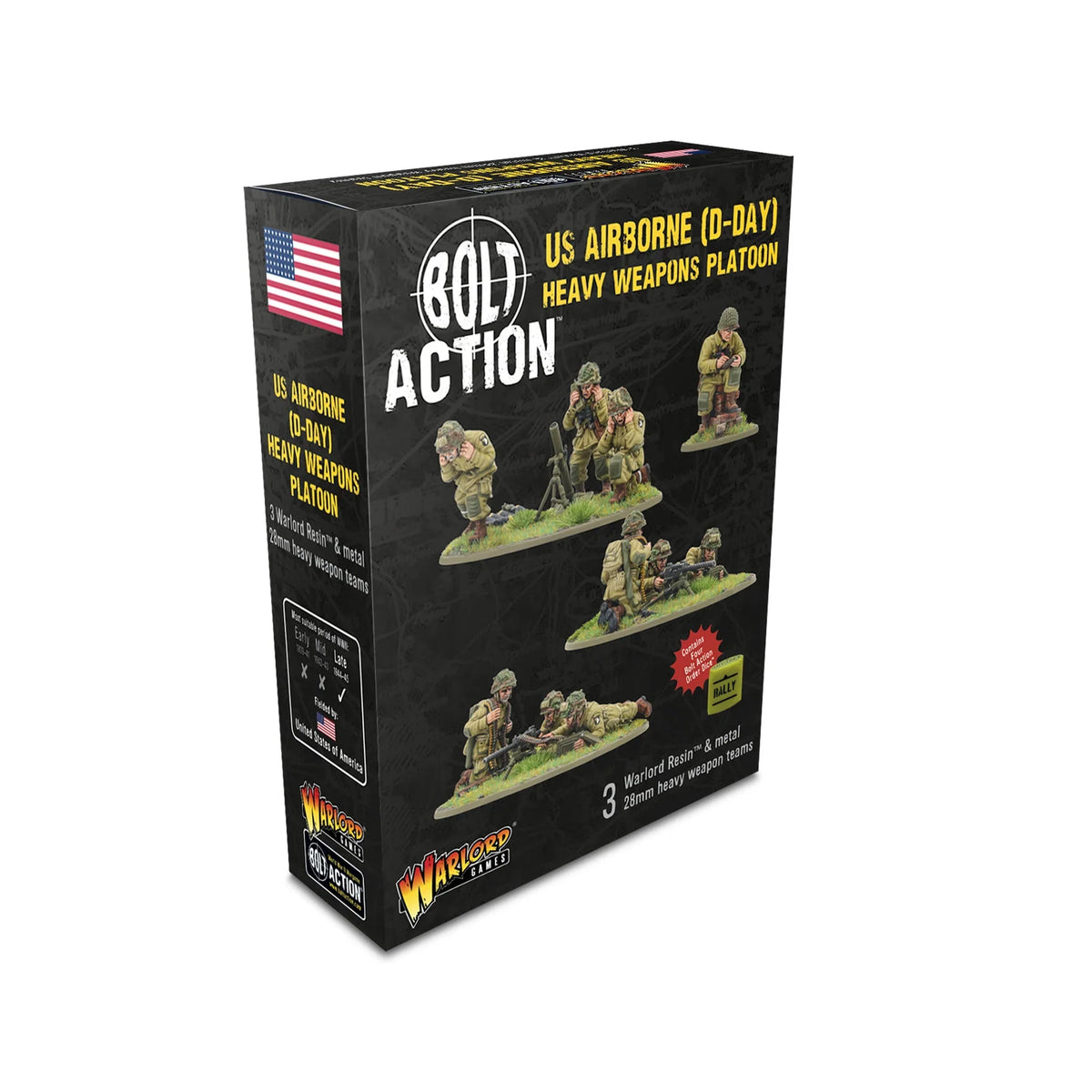 Bolt Action - US Airborne (D-Day) Heavy Weapons Platoon