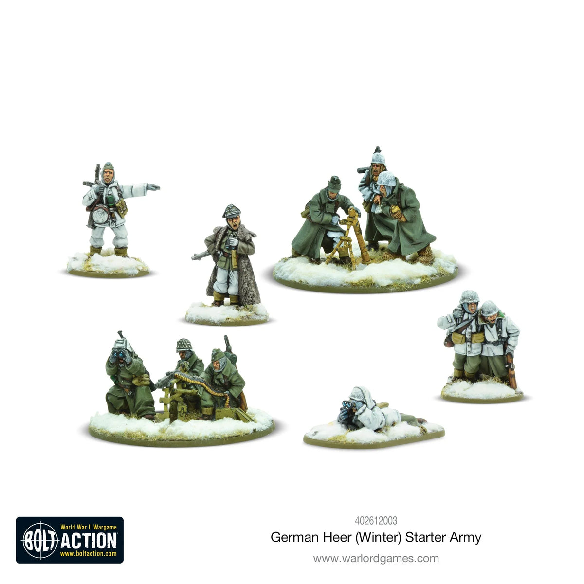 Bolt Action - German Heer (Winter) Starter Army
