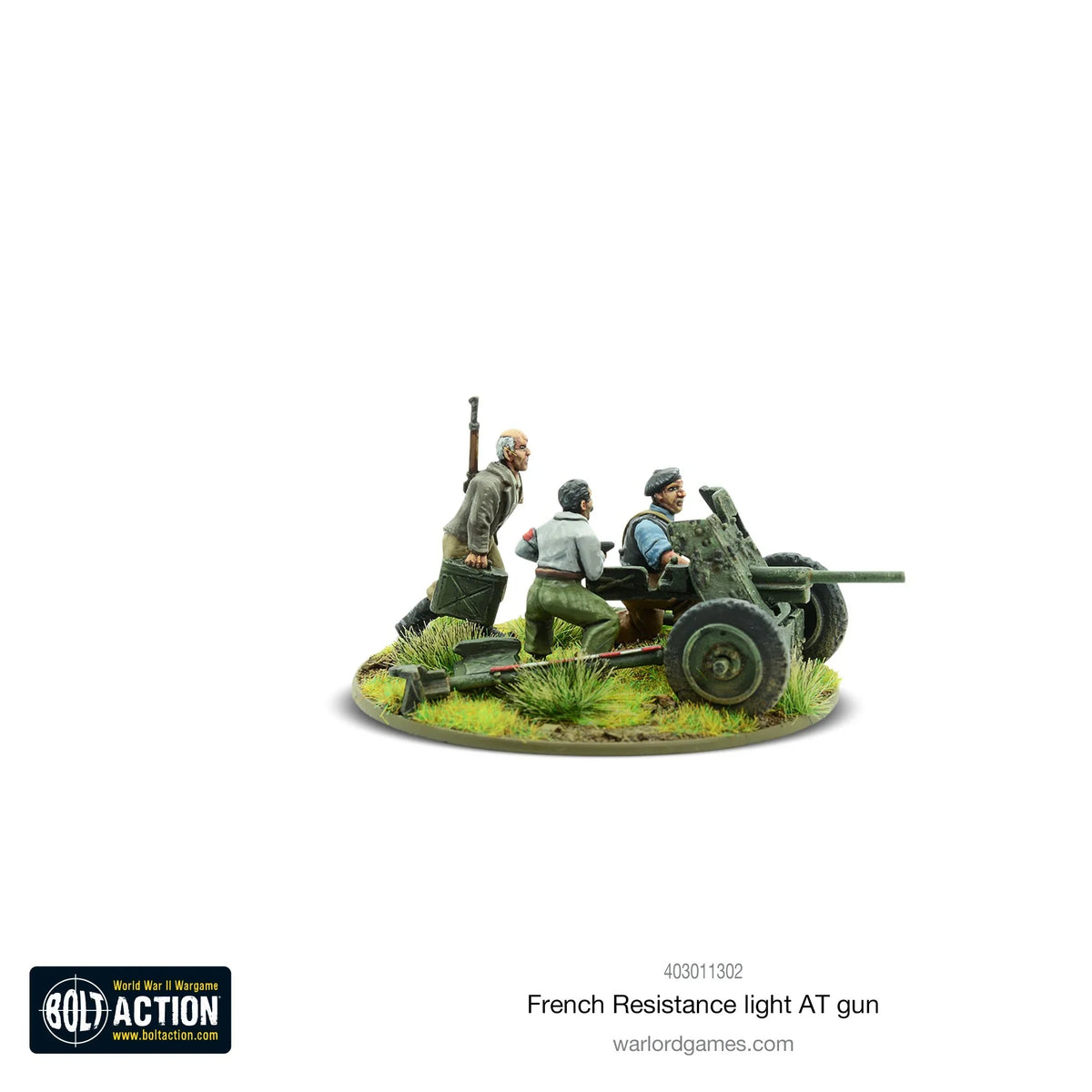 Bolt Action - French Resistance Light Anti-Tank Gun