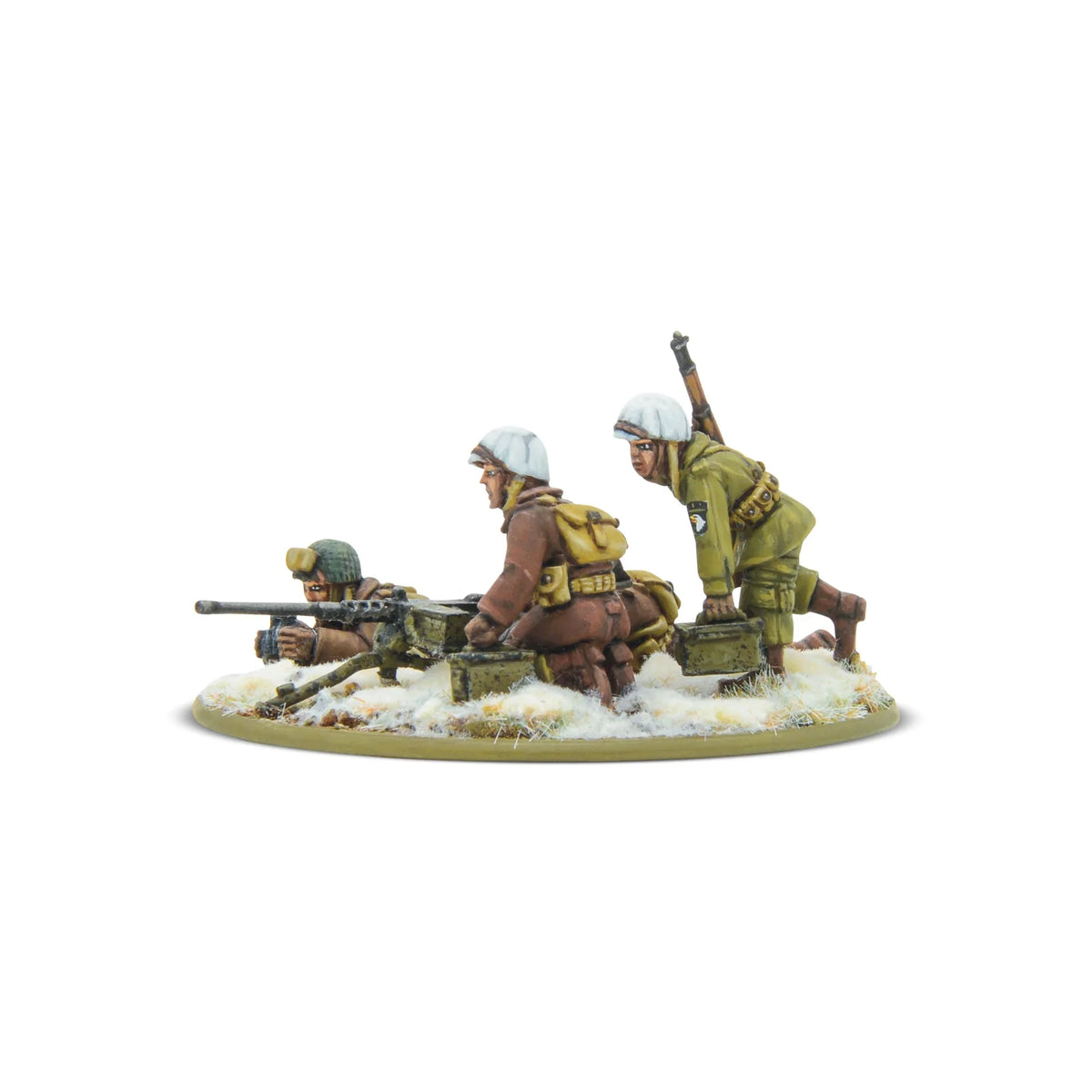 Bolt Action - US Airborne (Winter) 50.cal HMG Team