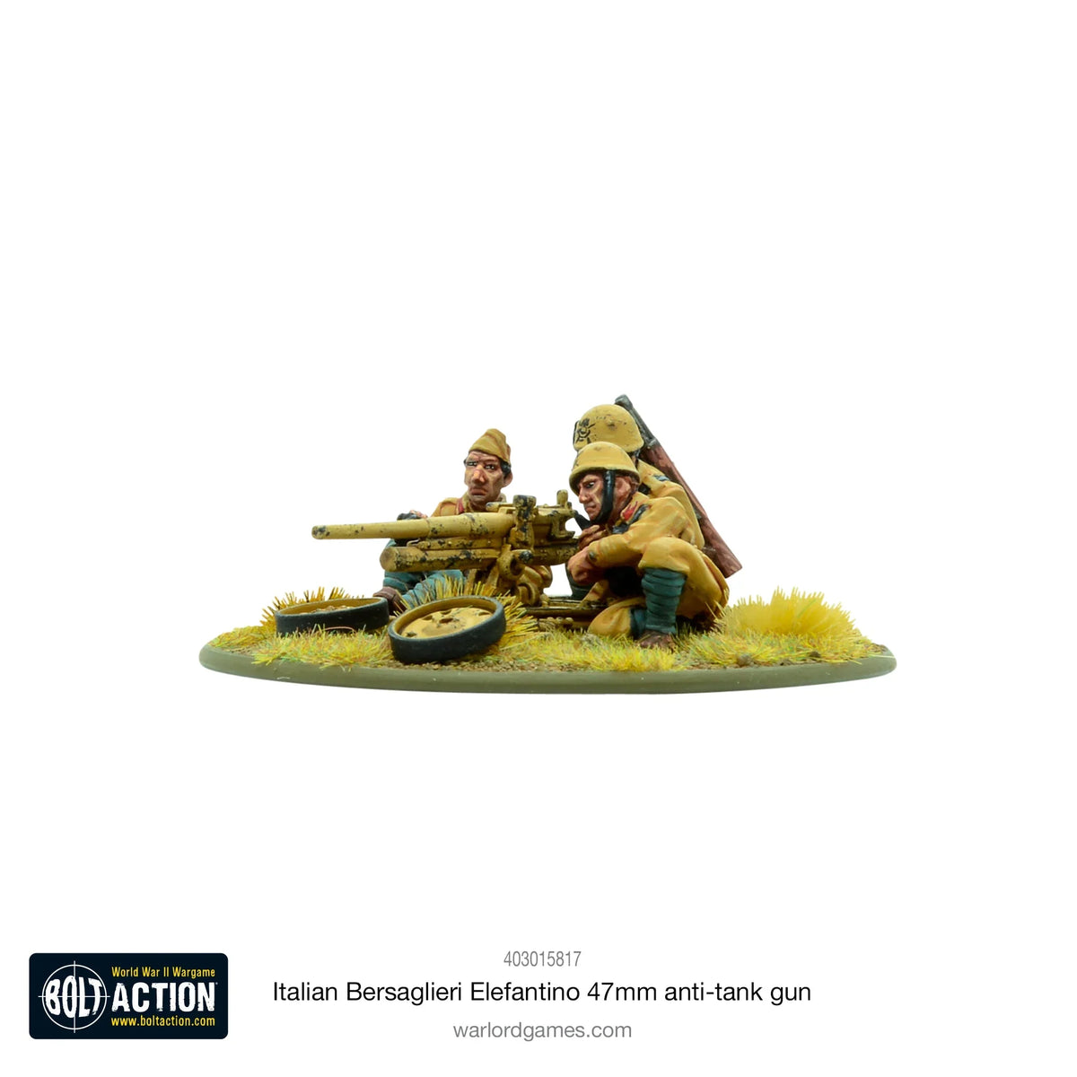 Bolt Action - Italian Bersaglieri Elefantino 47mm Anti-Tank Gun
