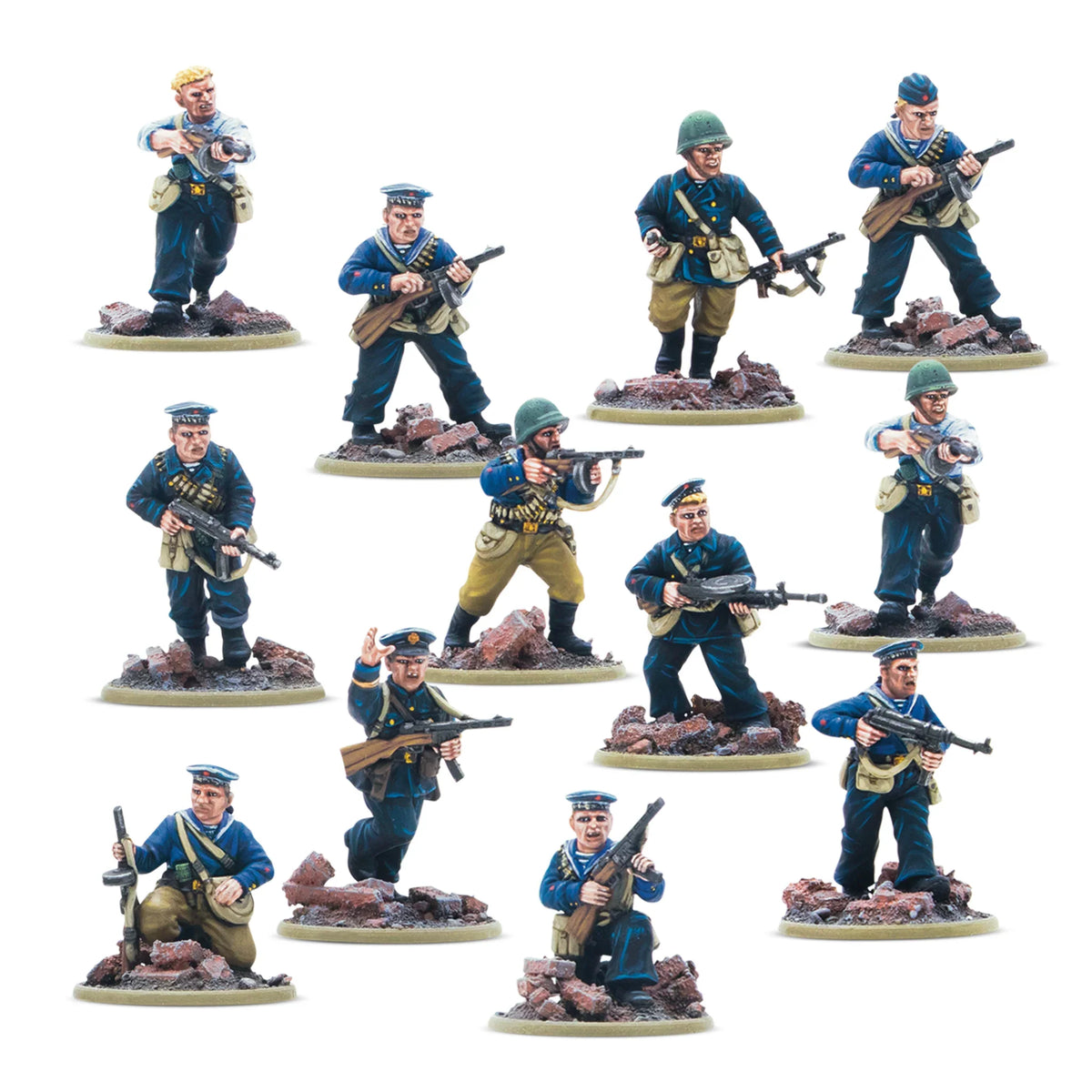 Bolt Action - Soviet Naval Brigade Veteran Squad
