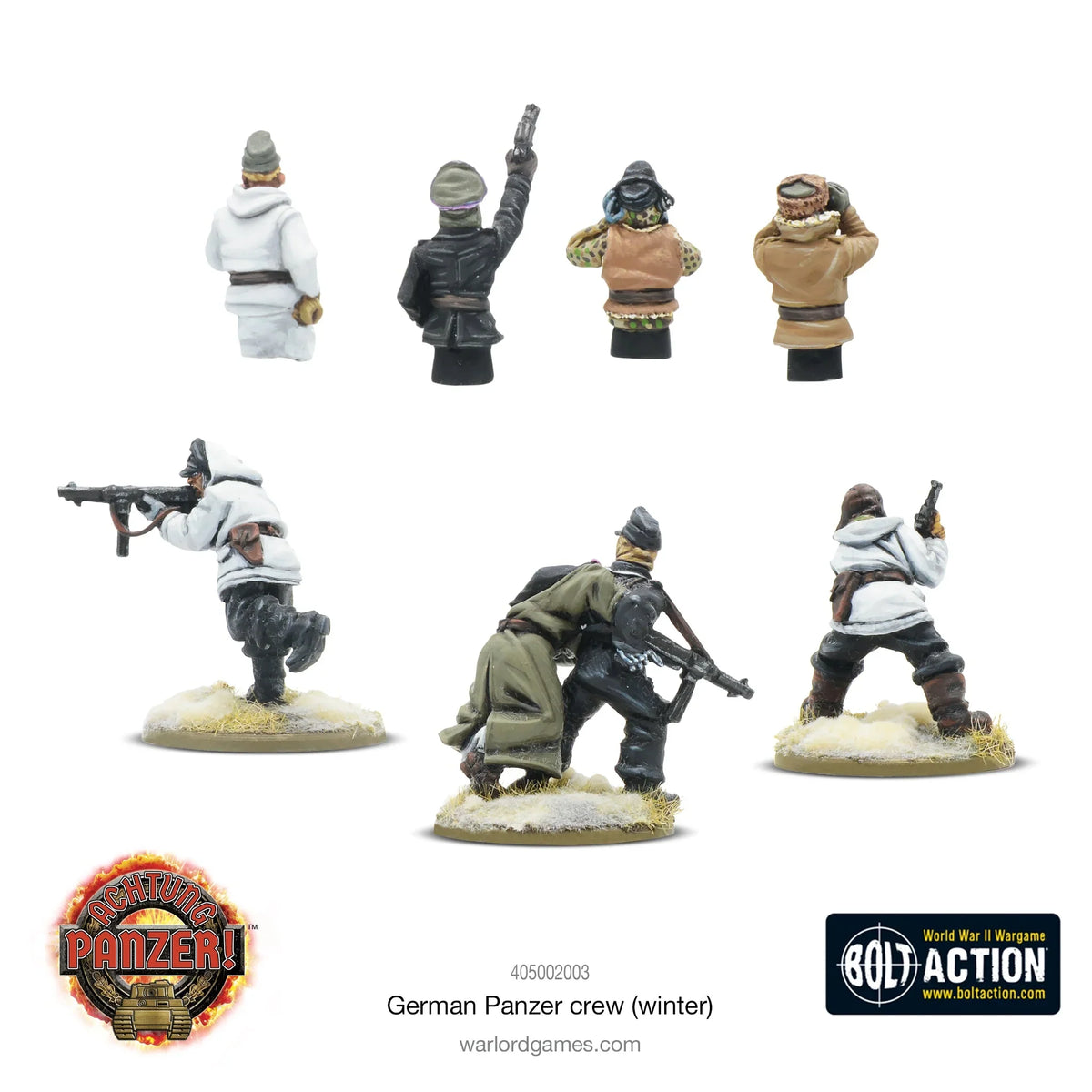 Bolt Action - German Panzer Crew (Winter)