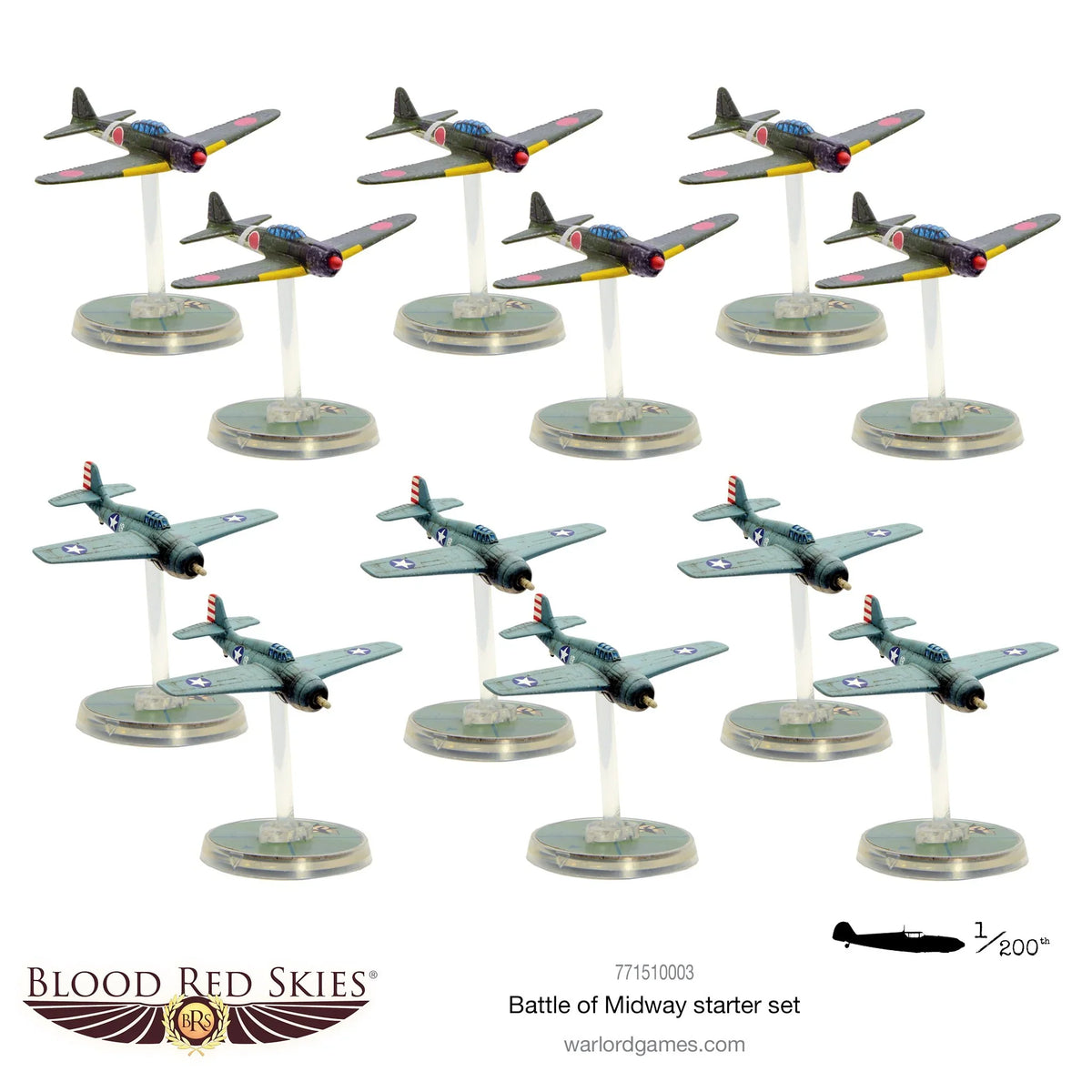 Blood Red Skies - Battle of Midway Starter Set