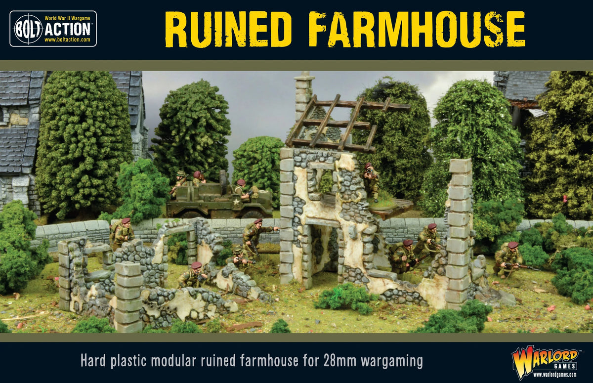 Warlord Games - Terrain: Ruined Farmhouse