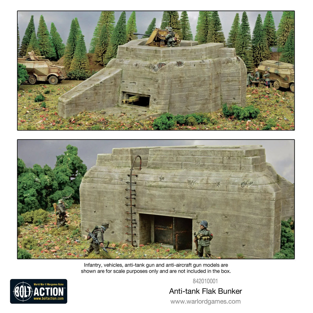 Warlord Games - Terrain: Anti-Tank/Flak Bunker