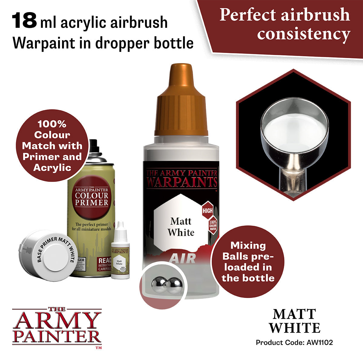 The Army Painter - Warpaints Air: Matt White