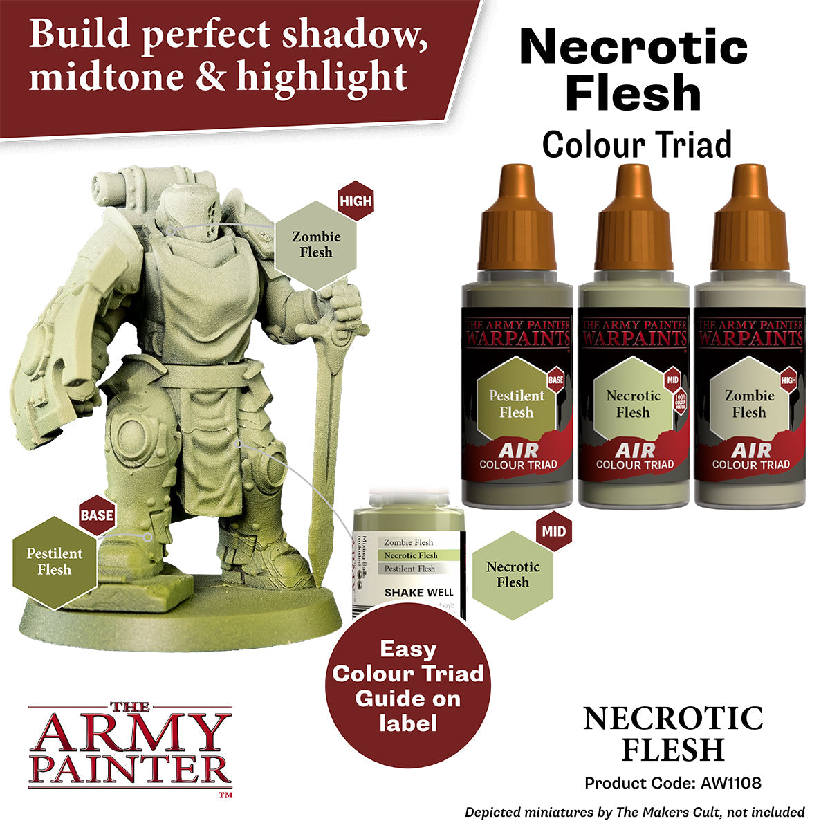 The Army Painter - Warpaints Air: Necrotic Flesh