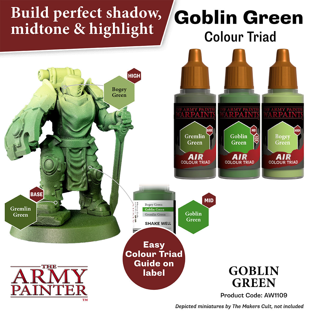 The Army Painter - Warpaints Air: Goblin Green