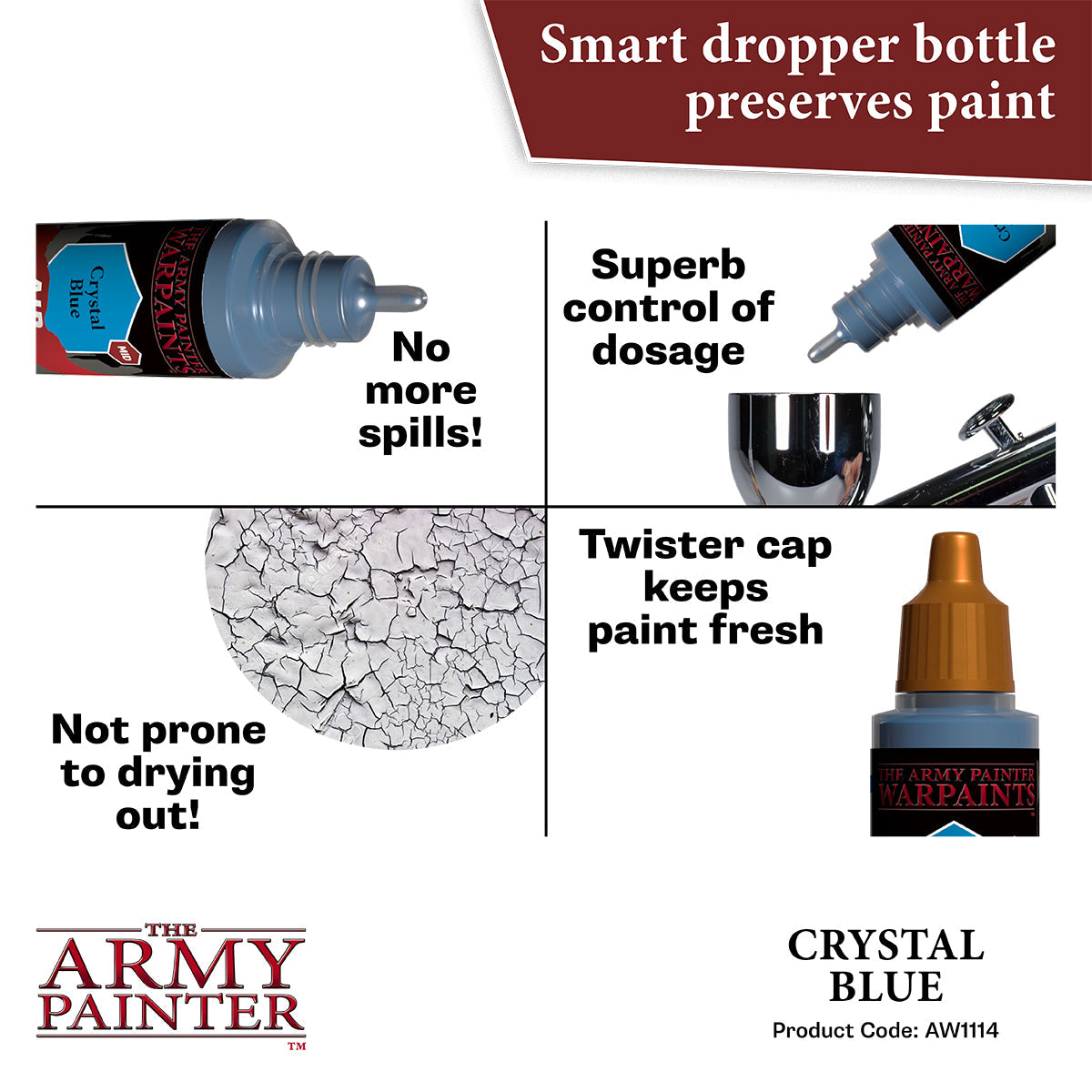 The Army Painter - Warpaints Air: Crystal Blue