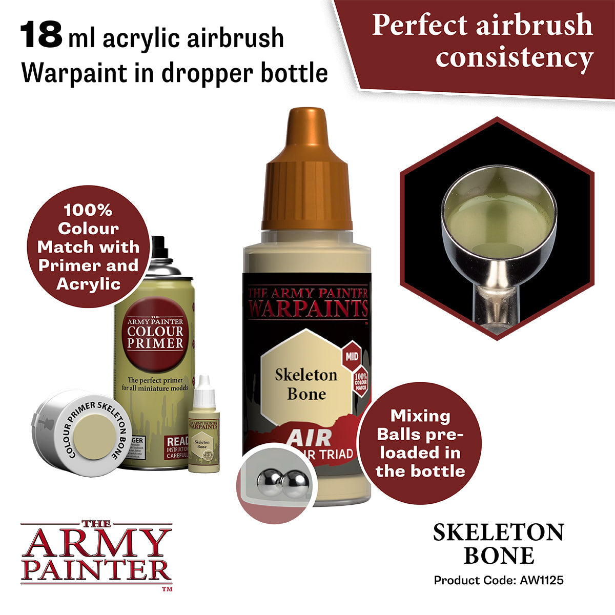 The Army Painter - Warpaints Air: Skeleton Bone