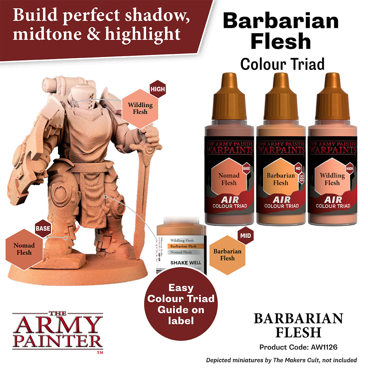 The Army Painter - Warpaints Air: Barbarian Flesh
